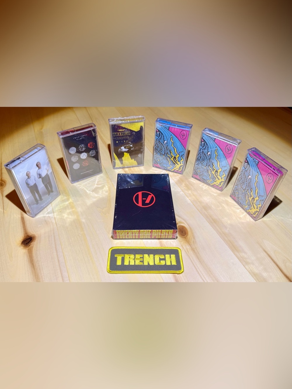 Twenty One Pilots Cassette Lot Vessel+Blurryface+Trench+Scaled and Icy+Clancy